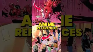 Anime References in Marvel & DC COMIC Books!... #anime #comics #eastereggs