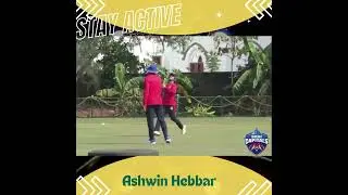 Fielding practice session before ipl 2022 - delhi capitals ASHWIN HEBBAR