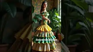 Flamenco Floral #altacostura #moda #flamenco #flamencofashion #vestidos #fashion #diorcouture