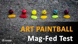 Art Life Paintball Accuracy Test| Mag-Fed【 Warheads Paintball 】
