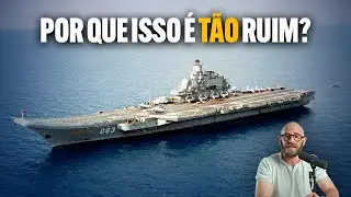 Almirante Kuznetsov: os desafios do único porta-aviões russo