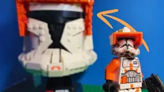 COMMANDER CODY - Helmet speed build - Brickfilm