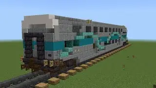 Minecraft Metrolink Hyundai Rotem Coach (Credit By CraftyFoxe)