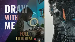 | How To Draw Hyper Realistic Sketch Of Shivji With Hanumanji | Full Tutorial | Step By Step |