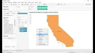 Creating the Map of a Single Country (State) in Tableau
