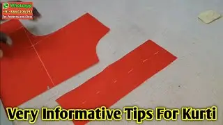 Very Informative Tips For Kurti Must Watch | Sewing Techniques | Sewing Tips | Mohammad Tahir