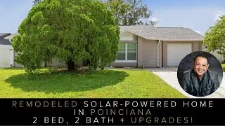 Remodeled Solar-Powered Home in Poinciana | 2 Bed, 2 Bath + Upgrades!