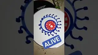 alive #optical illusion #phenakistoscope