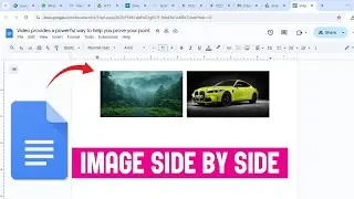 Как расположить изображения рядом в Google Docs