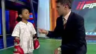 6 year old boxing kid AMAZING