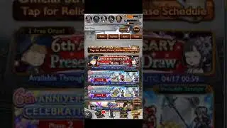 [FFRK] 6th Anniversary Celebration | Phase 1 - 1x 11 Draw