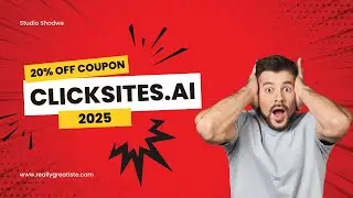 ClickSites AI Website Builder 2025 🔥 20% OFF Coupon | Build a Website in 60 Seconds with AI!