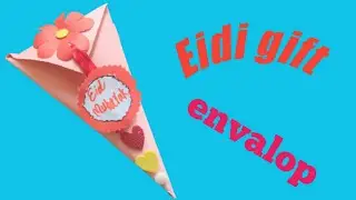 Diy eidi gift envalop idea||how to make eidi envalop|sid crazzy 4 carft's