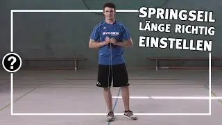 Springseil einstellen | Die richtige L&auml;nge | Fitness & Kraftsport | Sport-Thieme