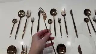 Top rated rose gold flatware