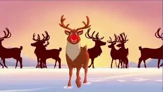 Rudolph The Red Nosed Reindeer Song with Jasmine the puppet! | #christmas #learning #forkids