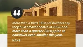 Smaller Homes Are Coming to Market