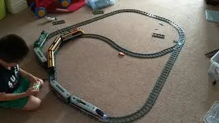 Lego city passenger train + Lego city freight train + Kazi train MEGA CRASH