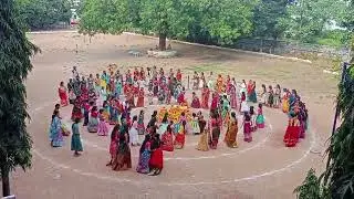 Bathukamna Celebrations at Sri Saraswathi Shishu Mandir,Tandur (5)