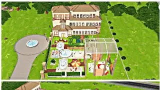 Modern Landgraab Mansion Avenue(The Sims Mobile House 🏠) #uppbeat #thesimsmobile