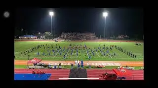 Mainland High School Buccaneer Marching Band halftime 8/29/2025