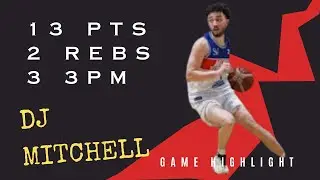 MPBL HIGHLIGHTS: DJ Mitchell 13 Points 2 rebs 3 3PM vs Paranaque Patriots