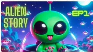 Alien secret story EP1 #ufoキャッチャー #aliens #alienfunny #alienstory