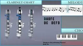 SUPER EASY: How to play Talking To The Moon  by Bruno Mars on Clarinet (Tutorial)