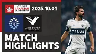 ГЛАВНЫЕ МОМЕНТЫ: Vancouver Whitecaps FC 3:1 Vancouver FC &mdash; финал чемпионата Канады TELUS 2025 года