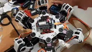 Hexapod KRSRI 2021, Kalibrasi, Gaits, Invers Kinematic, Trajectory