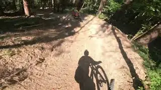 Trailpark Žehra - Hradn&yacute; flow , prv&aacute; jazda na slepo