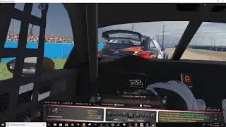 Aggressive passing opponent cockpit view