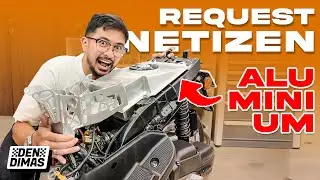 WORTH IT APA NGGA⁉️ Mio Modif Tangki Bensin 6 Liter dan Bagasi Full ALUMINIUM✌🏼