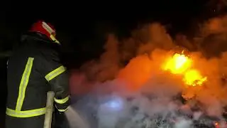Ліквідація пожежі в с. Їжівці
