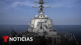 EE.UU. despliega buques de guerra cerca de Venezuela y Maduro responde | Noticias Telemundo