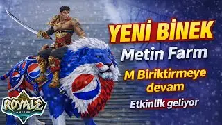 Royale Online TEOS - Yeni Binek! Kule ve Metin Farm ( Para Kasma ) #royaleonline #royale2