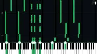 Buoy Base Galaxy - Super Mario Galaxy - Intermediate Piano Tutorial