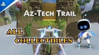 Astro Bot - AZ Tech Trail | All Collectibles | Walkthrough Gameplay Playstation 5 