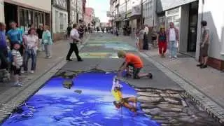 Top 10  Paintings 3D on the ground ART