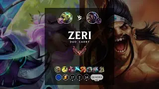Zeri ADC vs Draven - EUW Grandmaster Patch 12.9