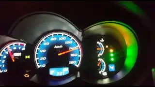Colt Ralliart Z27AG/MT + Z23A/CVT Dashboard test