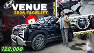 HYUNDAI VENUE FACELIFT HX2 MODIFICATION WITH PRICE✅HYUNDAI VENUE FACELIFT BASE TO TOP MODIFIED✅