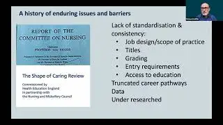 Healthcare support workers: improving their training and development