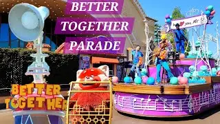 Better Together: A Pixar Pals Parade - Paradise Gardens - Disney's California Adventure - May 2024