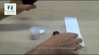 How to lubricate the O rings
