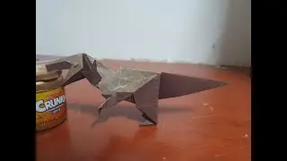 공룡 접기(dinosaur origami)