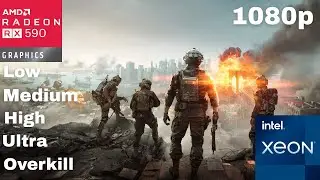 Battlefield 6 | Xeon E5 1650 V3 & RX 590 8GB - All Settings Tested