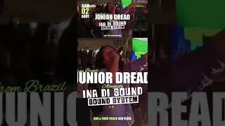junior dread live 2 aout 2025 a la guinguette de la pierre perc&eacute;e #reggae #party #dub #music #live