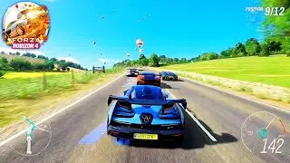 Buggati Chiron in FORZA HORIZON 4 Gameplay For PC | TOPAGames