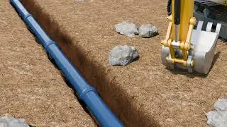 VDA System of pipes and bends in PVC A